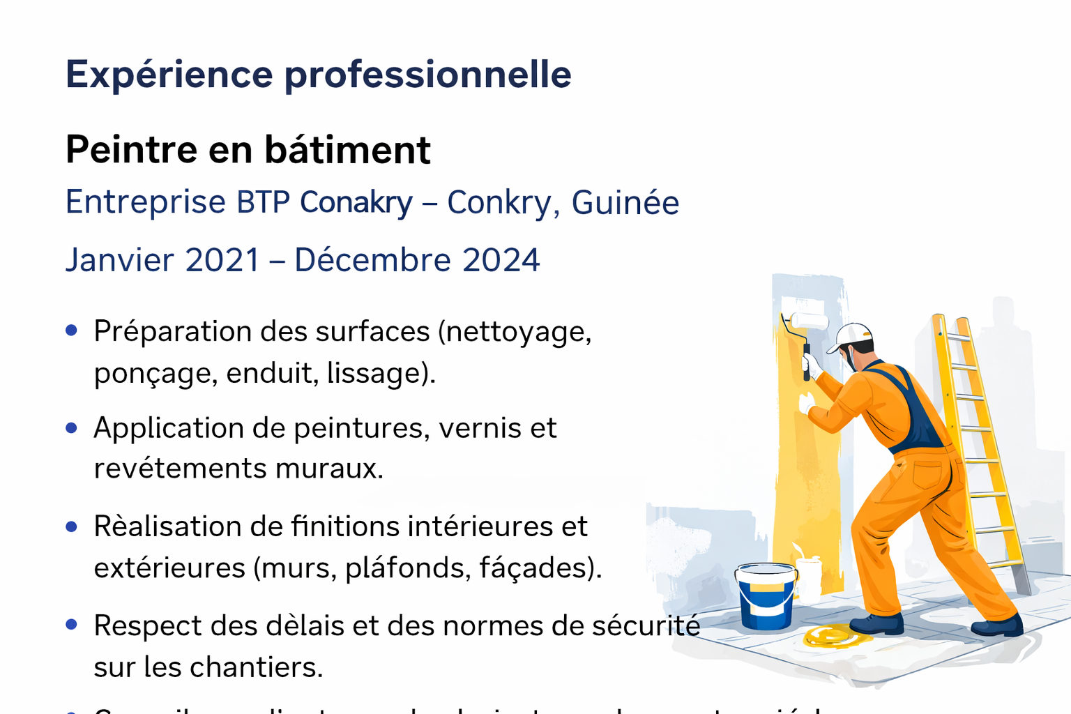 Peintre en bâtiment