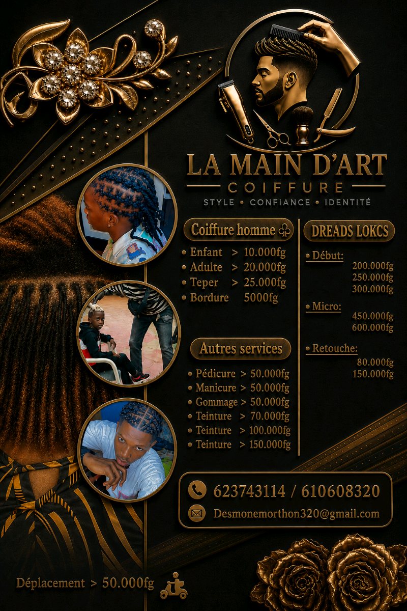 LA MAIN D’ART COIFFURE